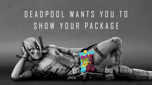 Deadpool is even having fun with metadata on a Trolli candy site