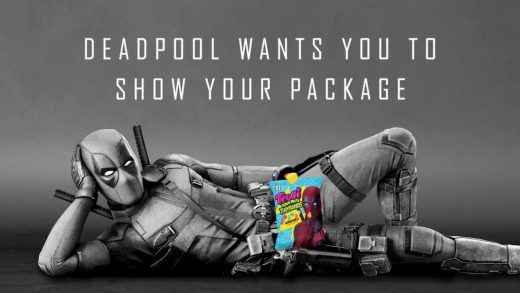 Deadpool is even having fun with metadata on a Trolli candy site