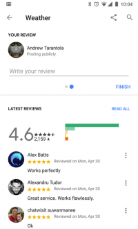 Google adds user reviews to help you decide on Assistant apps