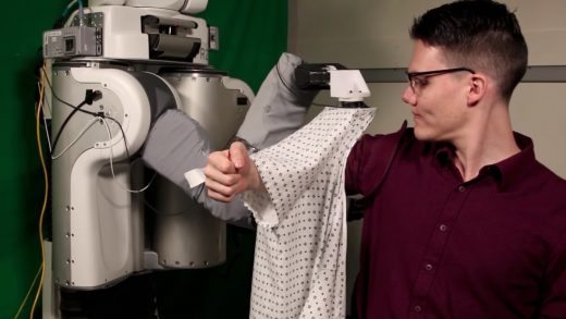 Meet the Georgia Tech robot that is learning how to help people get dressed