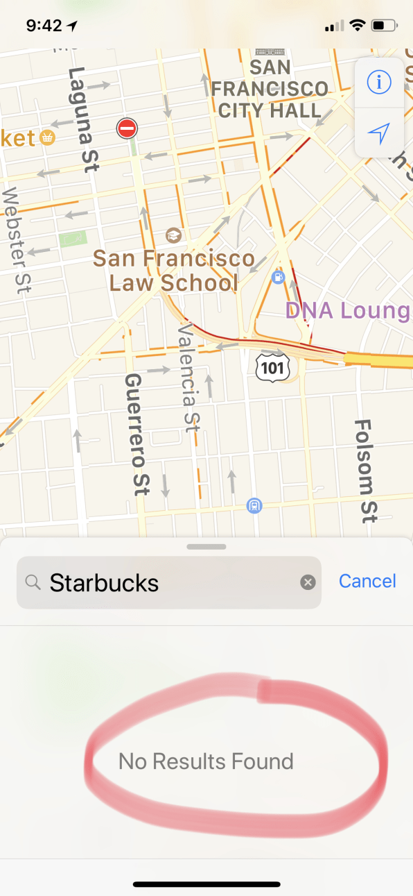 Confirmed: Apple Maps is choking and its features are still offline | DeviceDaily.com