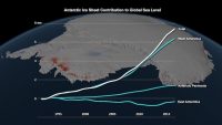Antarctica is losing ice at an increasingly rapid rate