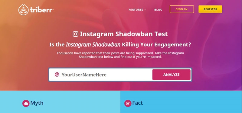 Triberr-Instagram shadowban checker | DeviceDaily.com