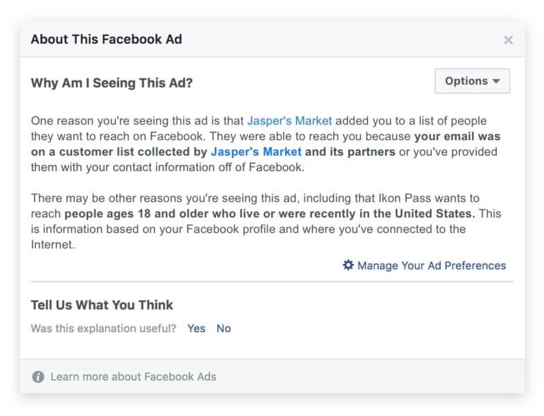 Facebook updates Custom Audience list requirements to create more ad transparency | DeviceDaily.com