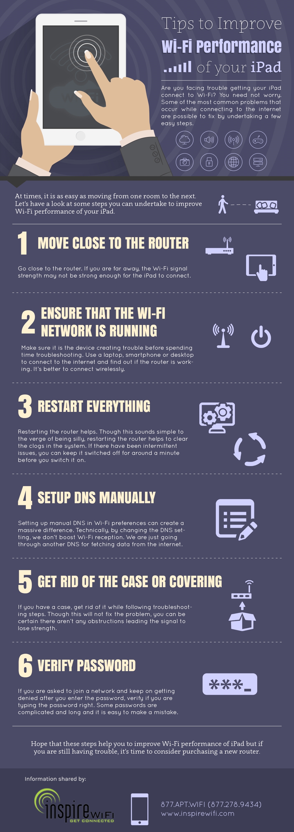 How To Improve The WiFi Signal Strength On Your iPad [Infographic] | DeviceDaily.com