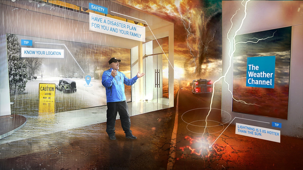 The Weather Channel's mixed reality tornado lesson was actually fun | DeviceDaily.com