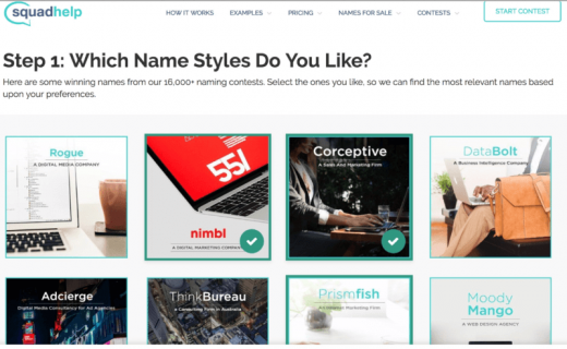 Squadhelp adds AI to help invent successful brand names