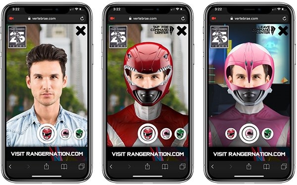 Augmented Reality Tapped for Power Rangers Ad Campaign | DeviceDaily.com
