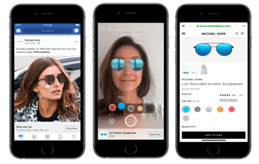 Facebook testing AR ads in the News Feed & new tool to help brands create video ads