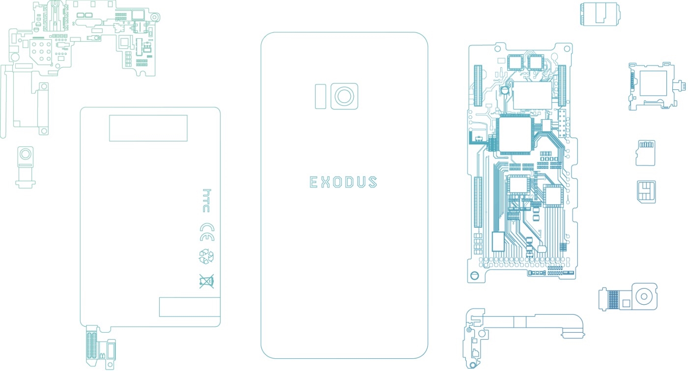 HTC's blockchain 'Exodus' phone launches this fall | DeviceDaily.com