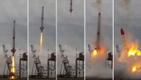 Japan’s latest chance at private rocket launch ends in flames