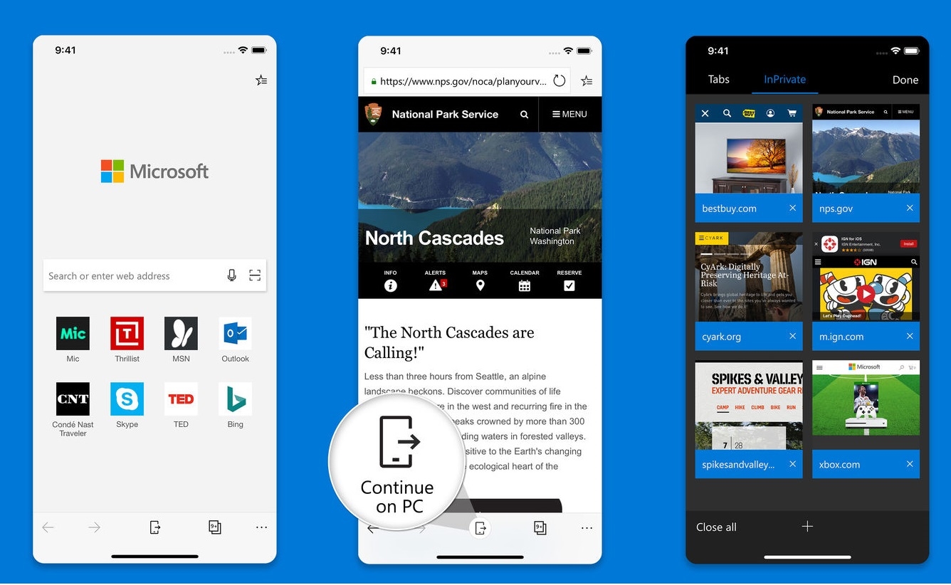Microsoft Edge iOS beta offers handy visual search tool | DeviceDaily.com