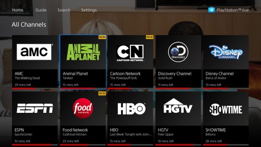 PlayStation Vue prices are going up $5 per month