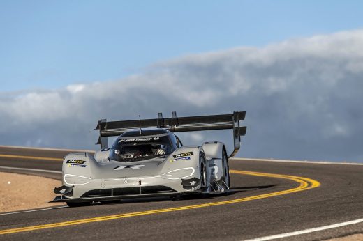 VW electric racer smashes Pikes Peak’s overall record