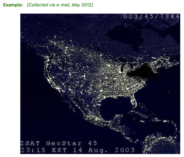 A famous fake photo from the great 2003 Northeast Blackout is still claiming victims | DeviceDaily.com