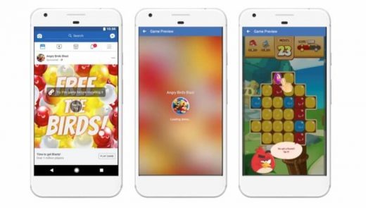 Facebook launches playable ads, tests retention optimization for app advertising