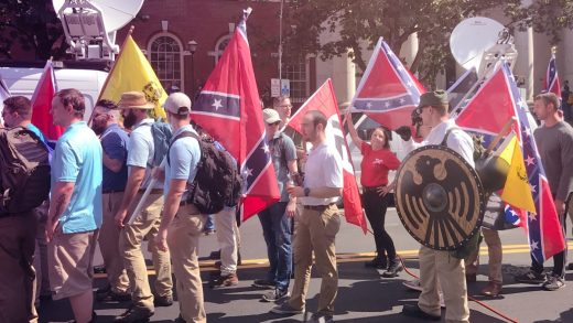 Hardly anyone showed up for the Unite the Right rally