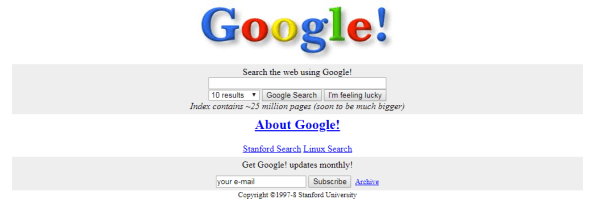 What eight Google products looked like when they were brand-new | DeviceDaily.com