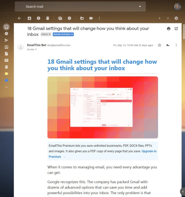 As Inbox fades away, here’s how to give Gmail its best features | DeviceDaily.com