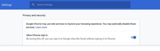 Chrome 70 will let users decline linking web, browser sign-in