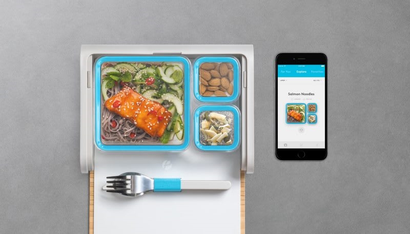 This lunch box for adults transforms sad desk eating into an Instagram event | DeviceDaily.com