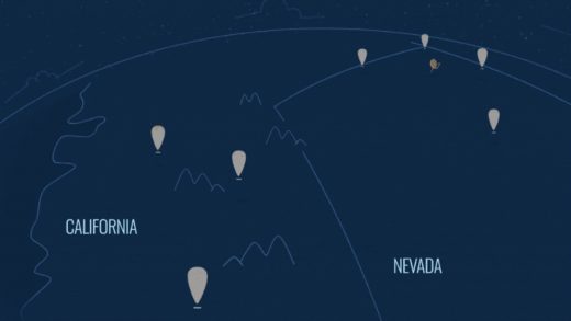 Alphabet’s Loon used 7 balloons for 621 miles of internet connectivity