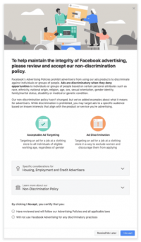 Facebook removes 5K ad targeting filters to keep advertisers from discriminating against ethnic & religious groups