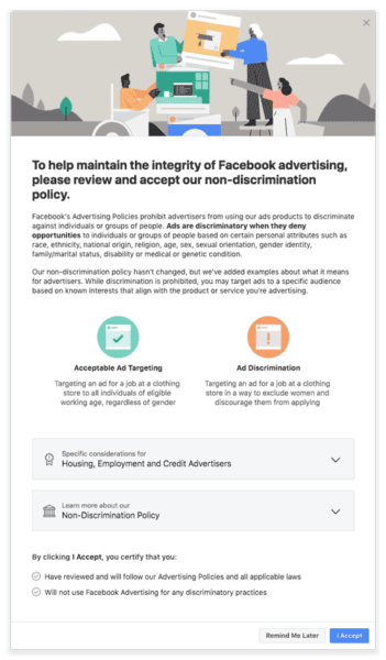 Facebook removes 5K ad targeting filters to keep advertisers from discriminating against ethnic  and  religious groups | DeviceDaily.com