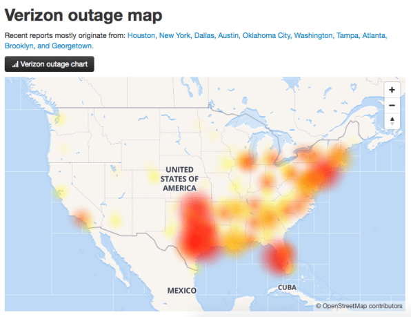 Major Verizon outage plagues wireless customers across the South, Midwest | DeviceDaily.com