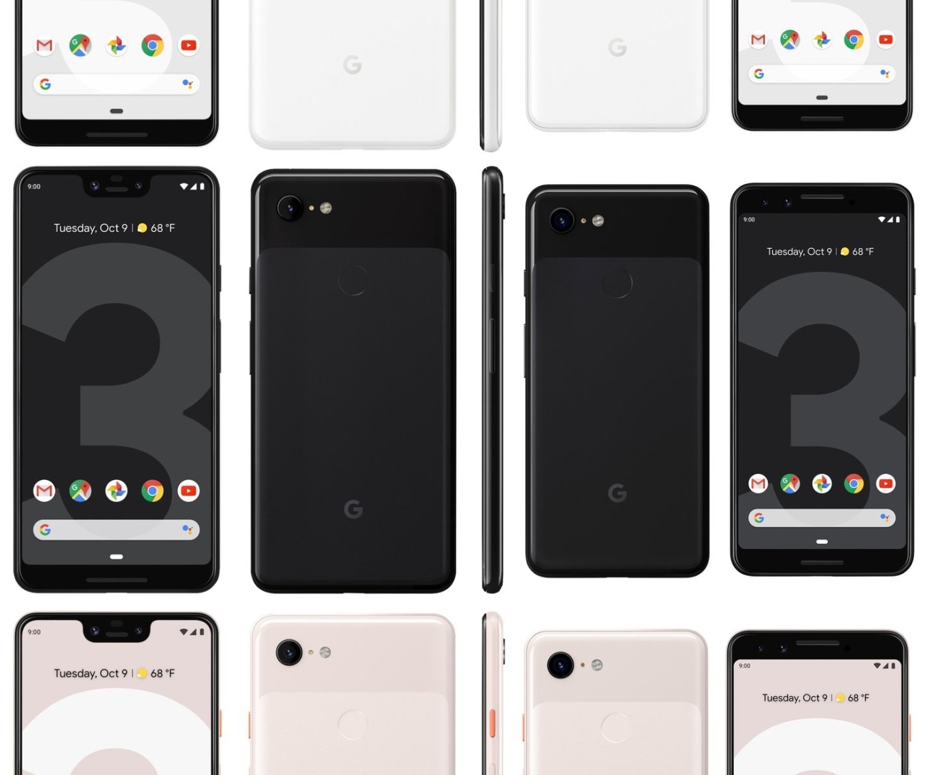 Pixel 3, Pixel 3 XL pictures leak for what might be the last time | DeviceDaily.com