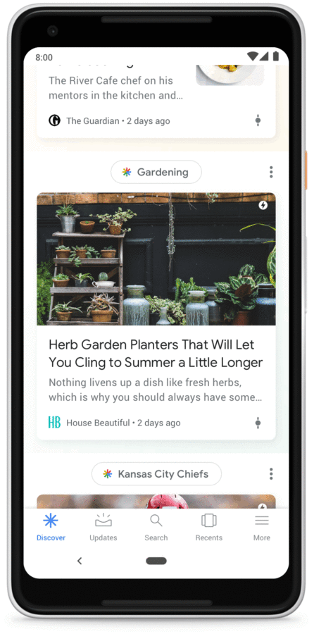 Google Discover Personalization | DeviceDaily.com