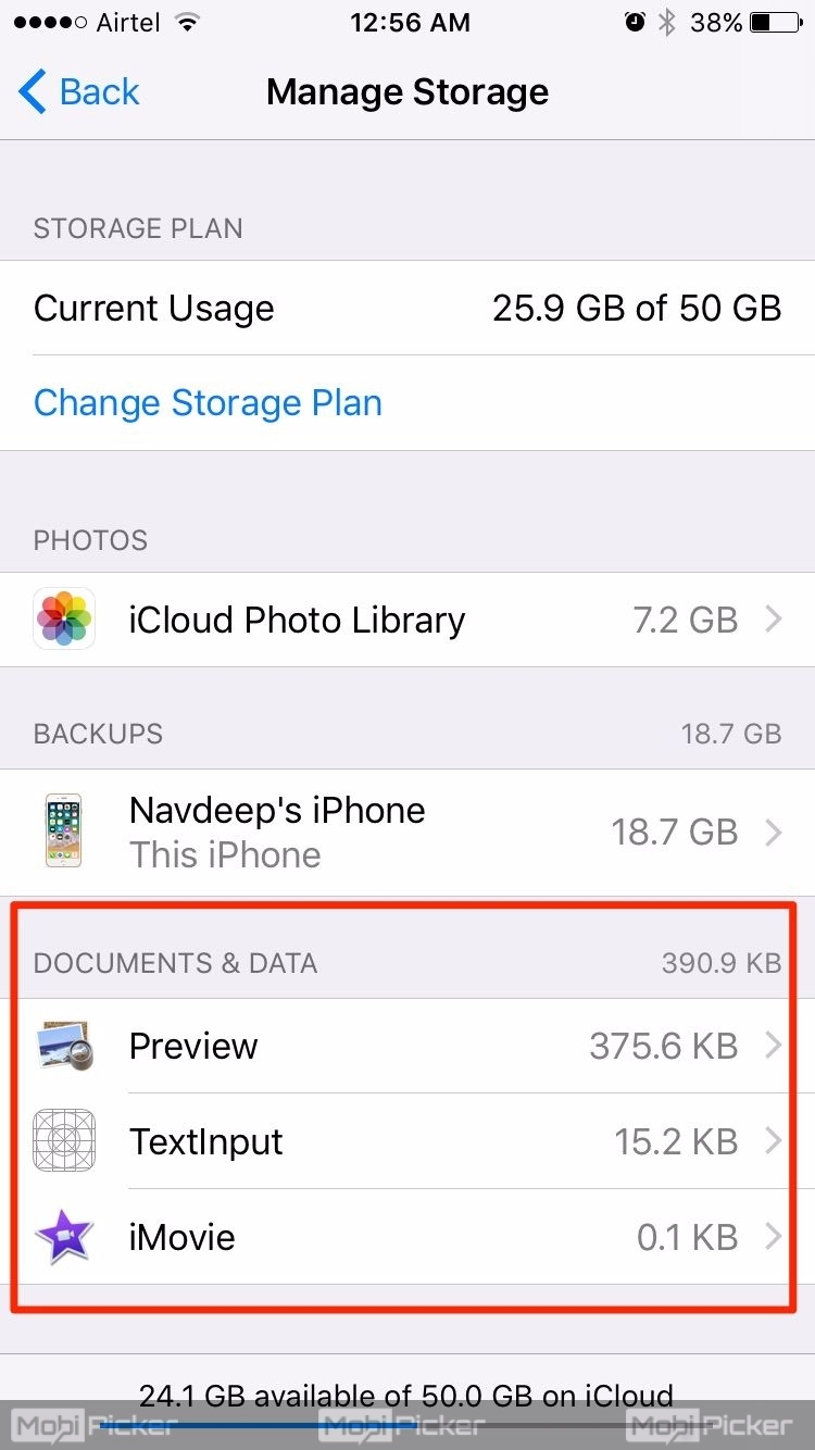 How to Delete “Documents and Data” On iPhone for Extra Space | DeviceDaily.com