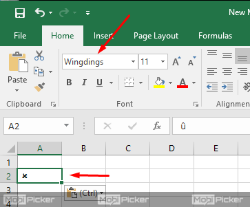 Insert Check or Cross mark in Excel #microsoftexcel #tipsandtricks