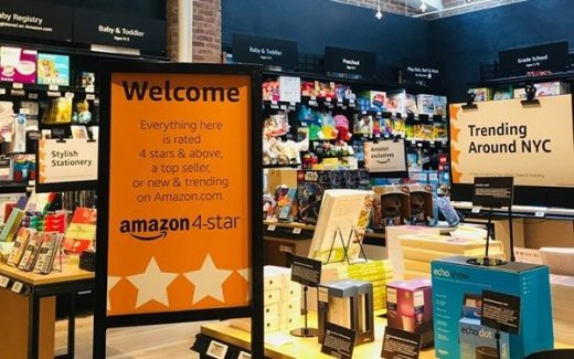Amazon Uses Online Ratings, Reviews To Sell Products In Physical Store