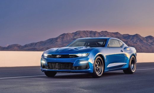 Chevrolet’s electric Camaro race car packs an 800-volt battery