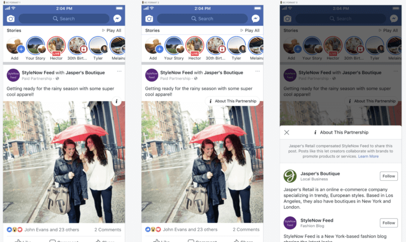 Facebook aims to give more transparency around brand-influencer relationships | DeviceDaily.com