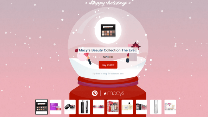 Pinterest partnerships with name brands and Etsy focus on a personalized holiday strategy | DeviceDaily.com