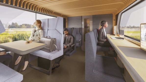The Netherlands’ new train cars are nicer than your office | DeviceDaily.com