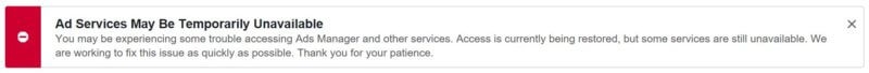 Facebook Ads Manager problems affecting many advertisers, days ahead of Black Friday | DeviceDaily.com