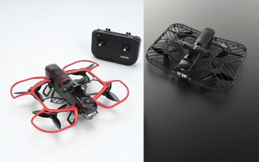 Hover 2 foldable drone can look for obstacles as it flies itself