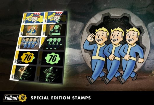 ‘Fallout 76’ gets glow-in-the-dark postage stamps in the UK and Europe