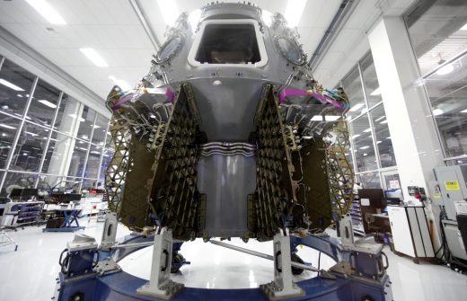 NASA sets a date for first SpaceX crew capsule test flight