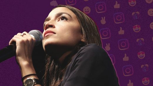 Trump has Twitter. Alexandria Ocasio-Cortez is winning Instagram