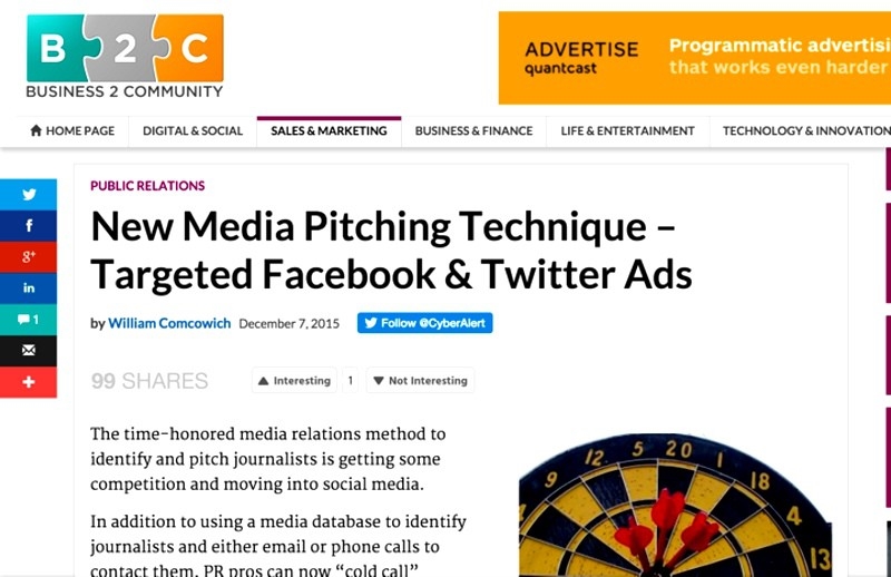 Social Media company Case find out about, PR Psychographics Earn WSJ Article | DeviceDaily.com