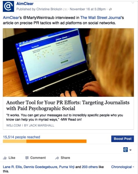 Social Media company Case find out about, PR Psychographics Earn WSJ Article | DeviceDaily.com