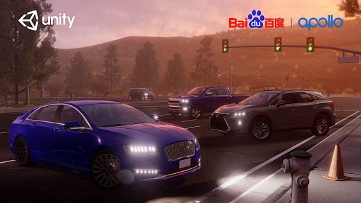 Baidu taps Unity’s game engine to test its self-driving cars