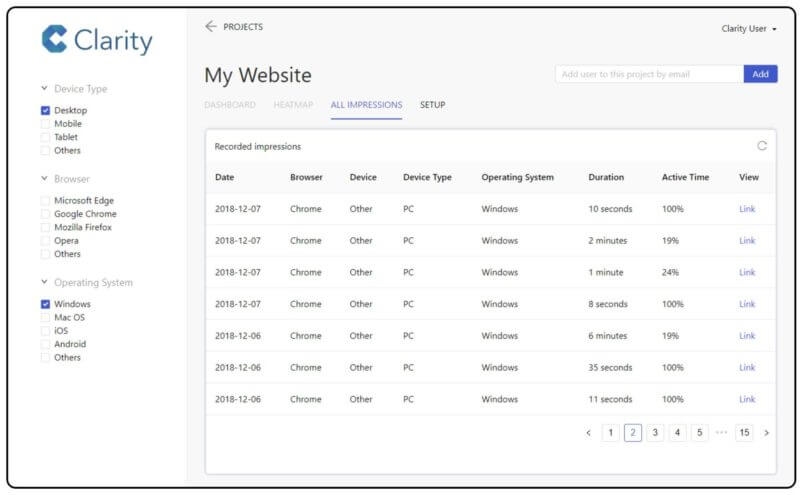 Bing releases Clarity, an open-source UX analytics tool | DeviceDaily.com