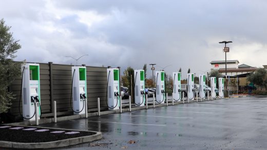 Electrify America installs California’s first 350kW EV chargers
