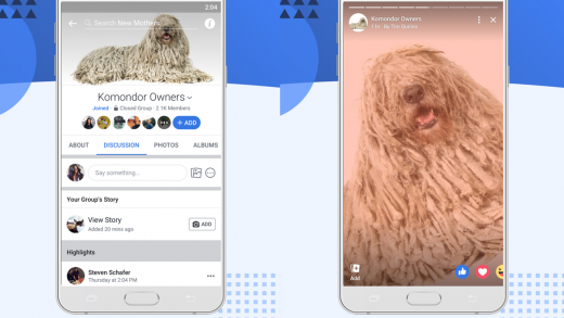 Facebook rolls out Group Stories globally, adds emoji reactions