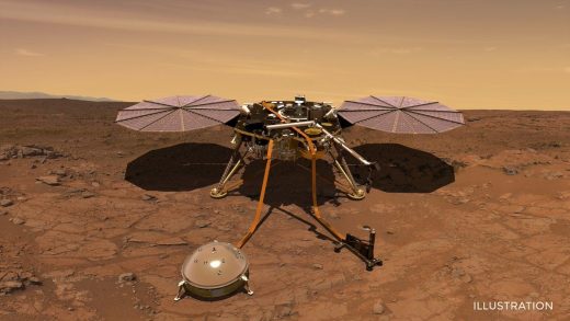 InSight lander settles into its Martian ‘sandbox’